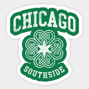 Chicago Southside Irish St Patricks Day Sticker